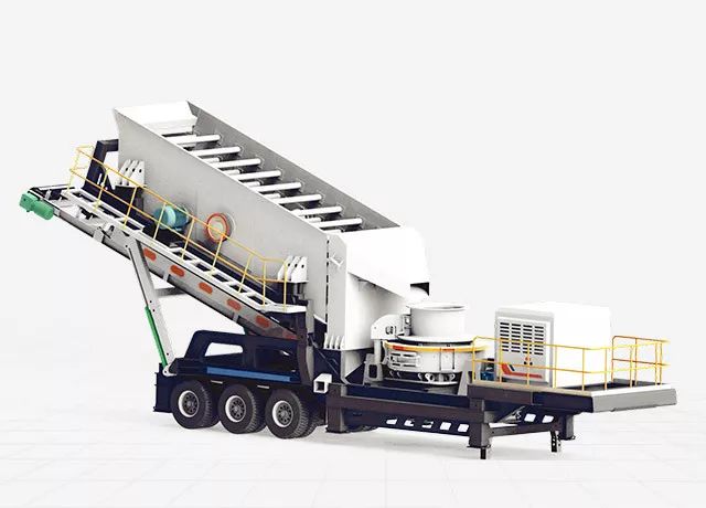 VK制砂整形移动破碎站，小身躯承载大能力